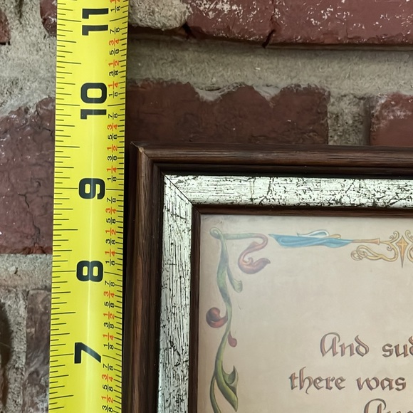 Vintage Bible script art - Picture 11 of 11